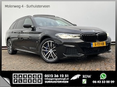 BMW 5-serie Touring - 530e xDrive M-sport HUD Laser Memory 4wielsturing Pano Business Edition Plus