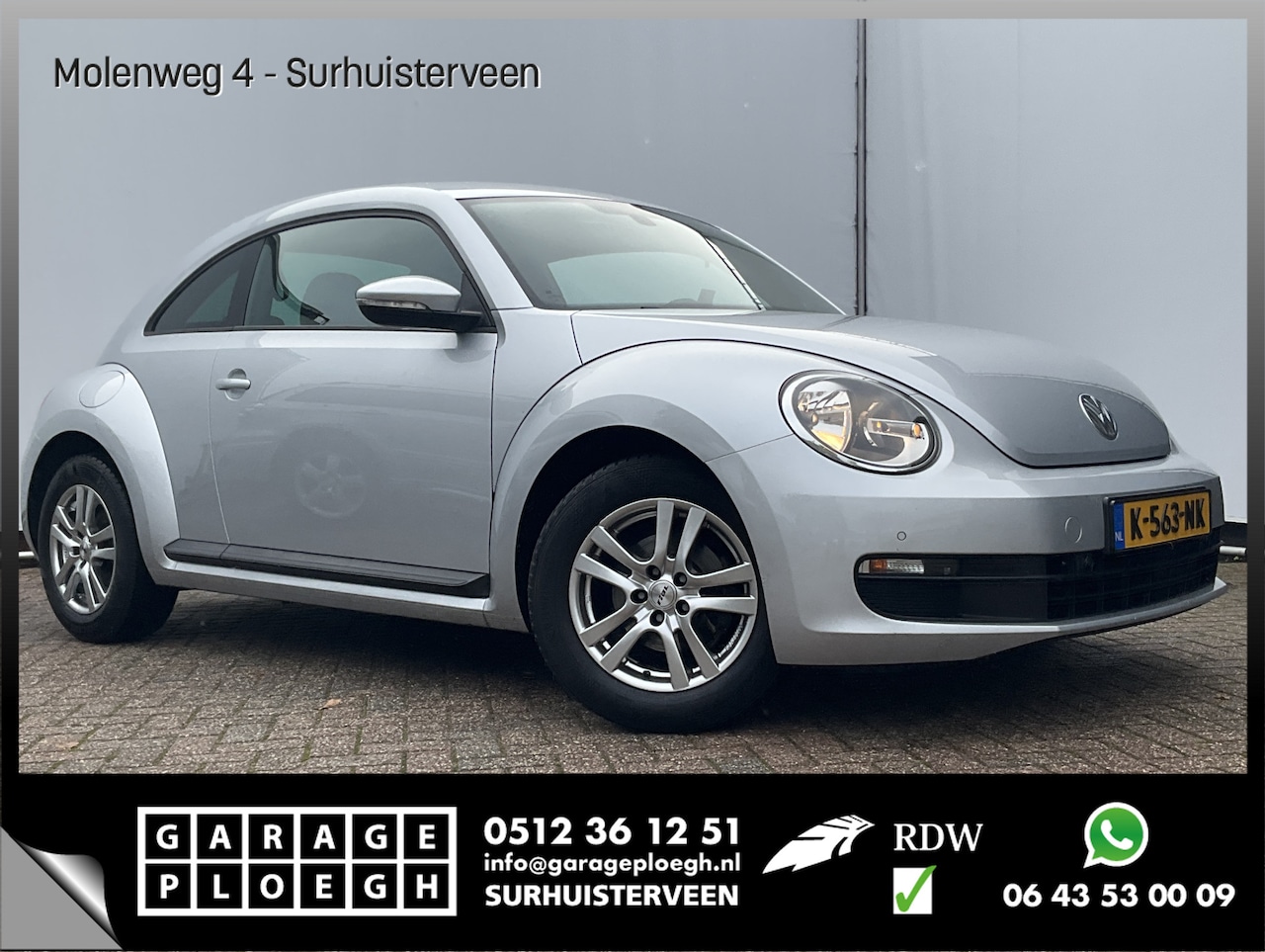 Volkswagen Beetle - 1.2 TSI Stoelverw Cruise PDC Clima Volledig-Onderhouden! - AutoWereld.nl