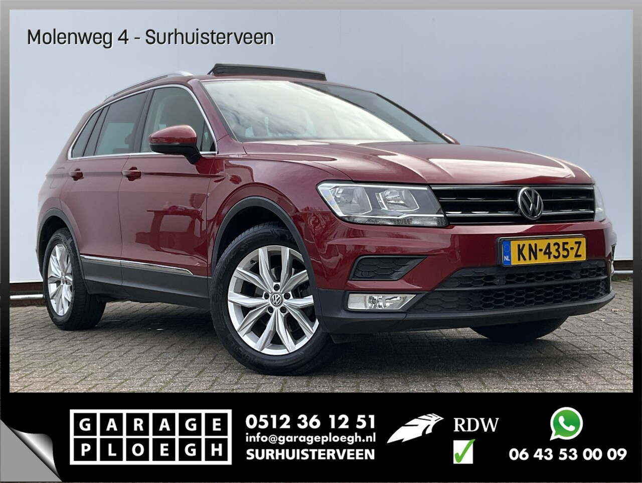 Volkswagen Tiguan - 1.4 TSI 126pk DAB Pano.dak Adapt.Cruise Hoge zit Connected Series - AutoWereld.nl