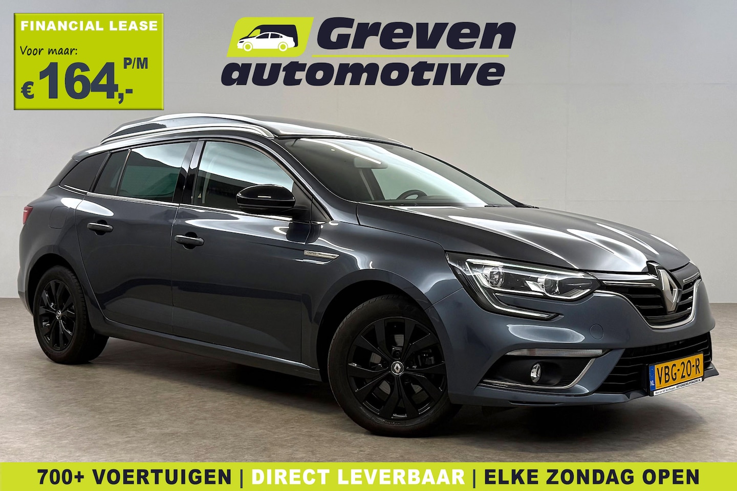 Renault Mégane - Energy TCe Limited | VAN | Grijs kenteken | Clima | Cruise | Carplay | Parkeersens. | LED - AutoWereld.nl