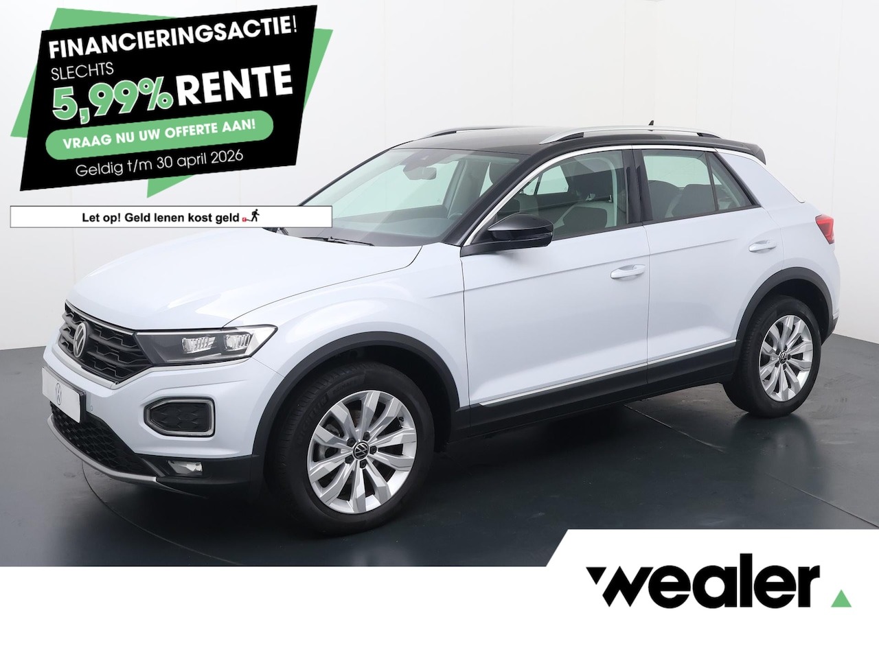Volkswagen T-Roc - 1.5 TSI Sport | 150 PK | Adaptive cruise control | Apple Carplay/Android Auto | Keyless | - AutoWereld.nl