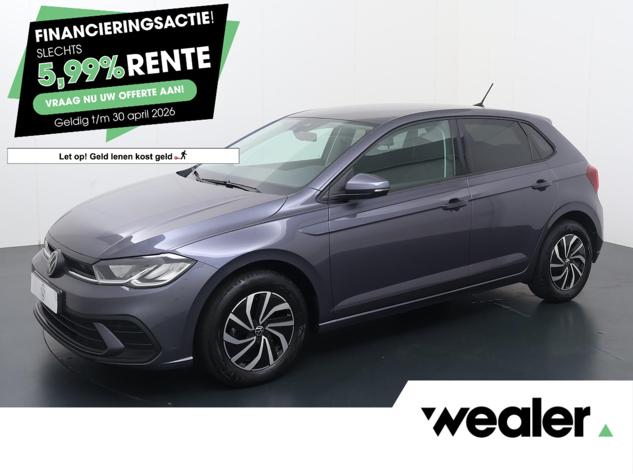 Volkswagen Polo - 1.0 TSI Life | 95 PK | LED verlichting | Adaptive cruise control | Apple Carplay/Android A - AutoWereld.nl