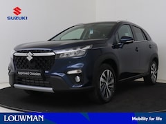 Suzuki S-Cross - 1.4 Boosterjet Style Hybrid Automaat | Parkeersensoren Voor & Achter | Suede met Leder | P