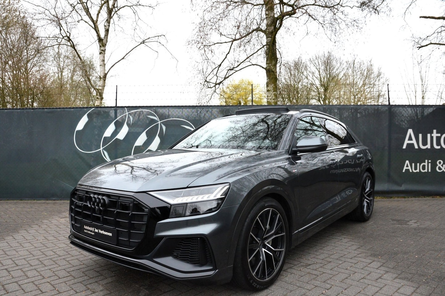 Audi Q8 - 55 TFSI E |Quattro|S Edition|Black Edition|Diamond Leder|360 Cam|HuD|Panoramadak|Automaat| - AutoWereld.nl