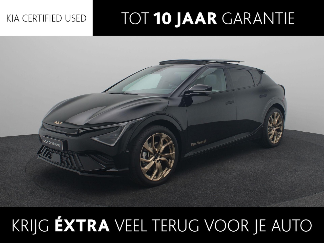 Kia EV6 - GT-Line 84 kWh | DEMO | Facelift model | LED | Meridian Sound | Panorama dak | Elektrisch - AutoWereld.nl