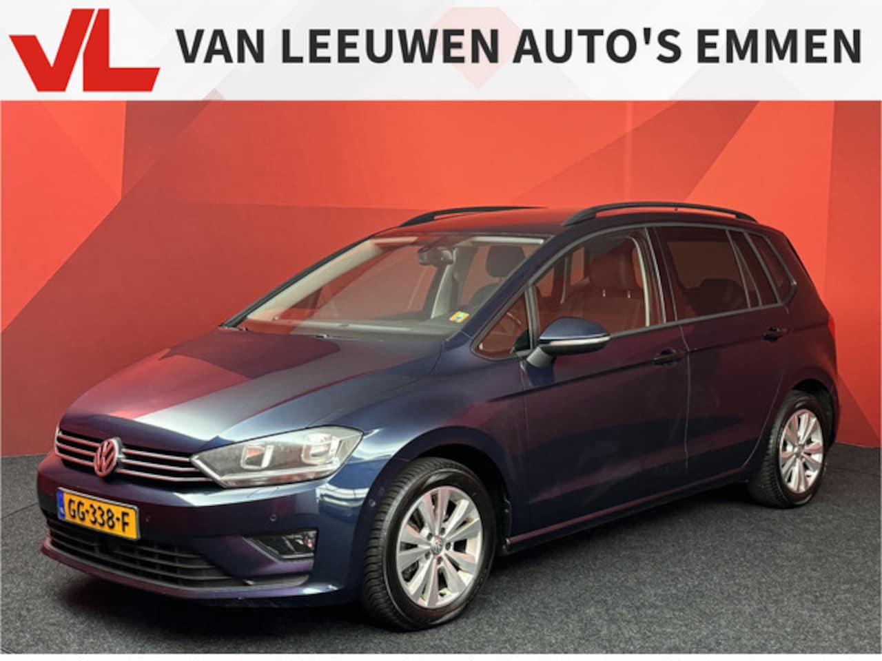 Volkswagen Golf Sportsvan - 1.6 TDI Highline | Stoelverwarming | Trekhaak | Navi - AutoWereld.nl