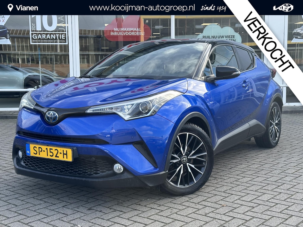 Toyota C-HR - 1.8 Hybrid Style + Trekhaak, NL Auto zeer netjes en luxe - AutoWereld.nl