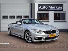 BMW 4-serie Cabrio - 435i 3X M-Sport|Nekverwarming|H/K|HUD|360|Memory|Flippers|Keyless|LED