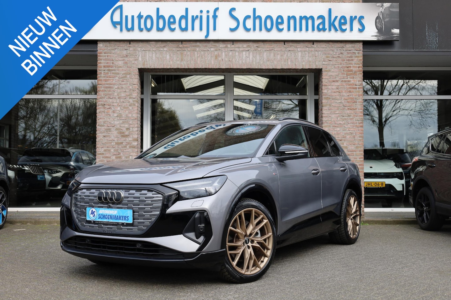 Audi Q4 e-tron - 50 quattro S-Line edition 77 kWh TREKHAAK-ELEC. LEER CAMERA DAB CARPLAY COCKPITVIEW NAVI 2 - AutoWereld.nl