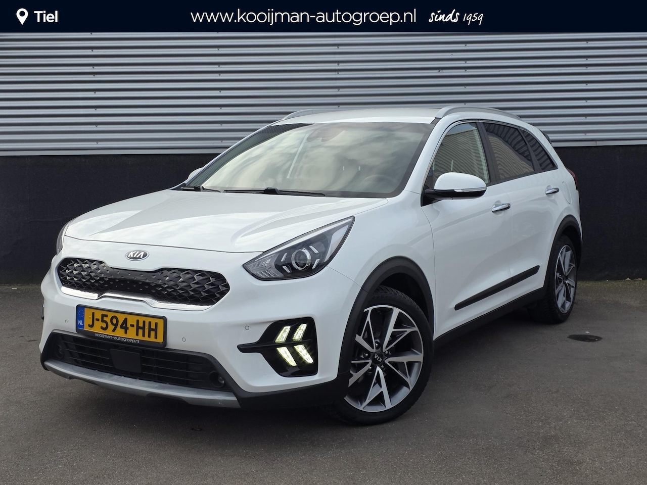 Kia Niro - 1.6 GDi Hybrid DynamicPlusLine Trekhaak, dodehoek detectie, parkeersensoren, keyless, stoe - AutoWereld.nl