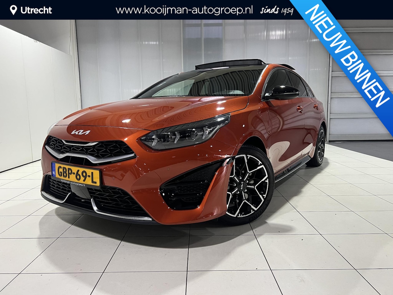 Kia Pro cee'd - 1.5 T-GDi GT-Line AUTOMAAT, Schuifdak, Apple Carplay/Android Auto, Stoel en Stuur verwarmi - AutoWereld.nl