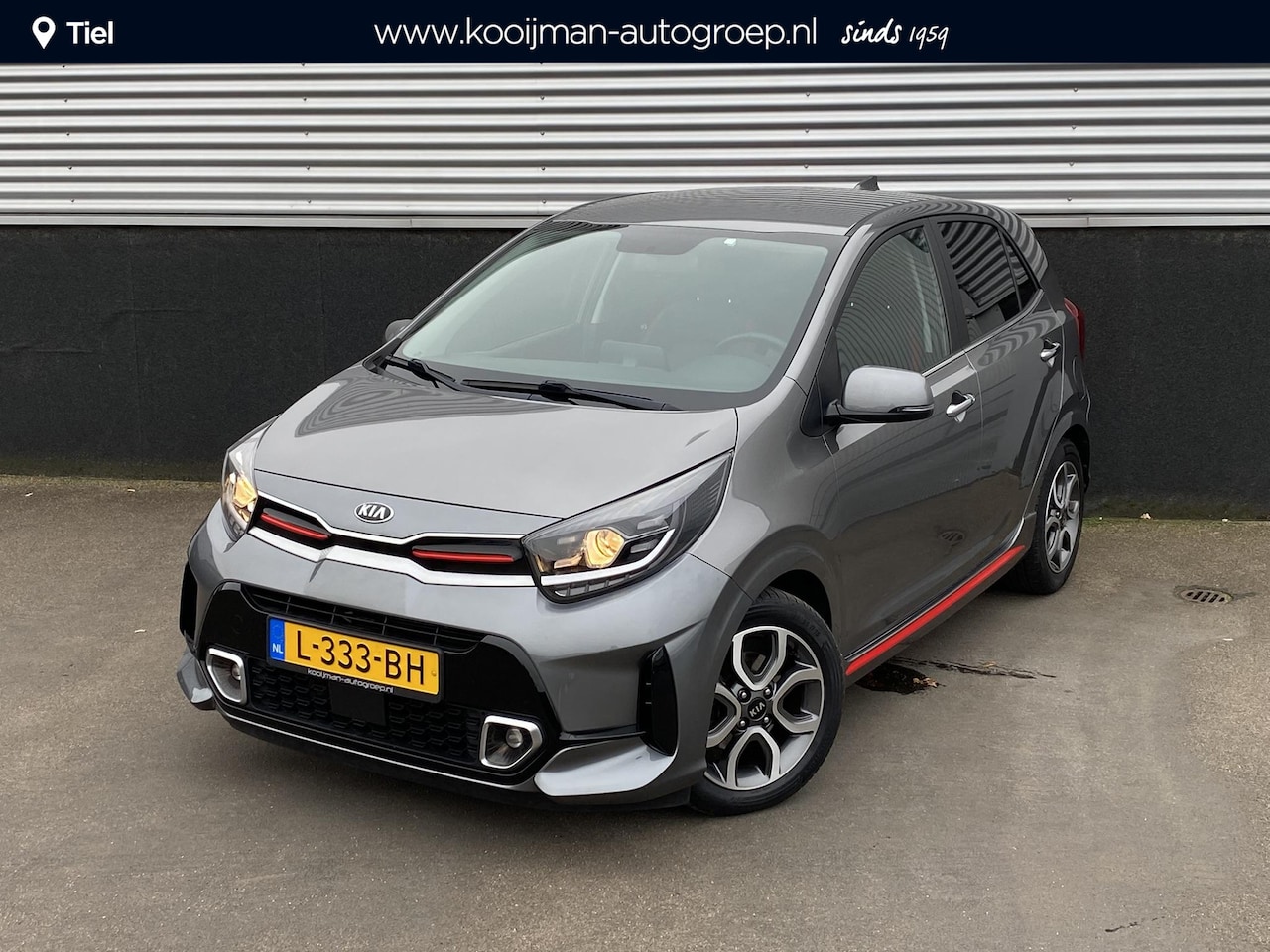 Kia Picanto - 1.0 DPi GT-Line RMC-Trekhaak, NL-Auto, boekjes compleet, parkeersensoren, cruise control, - AutoWereld.nl