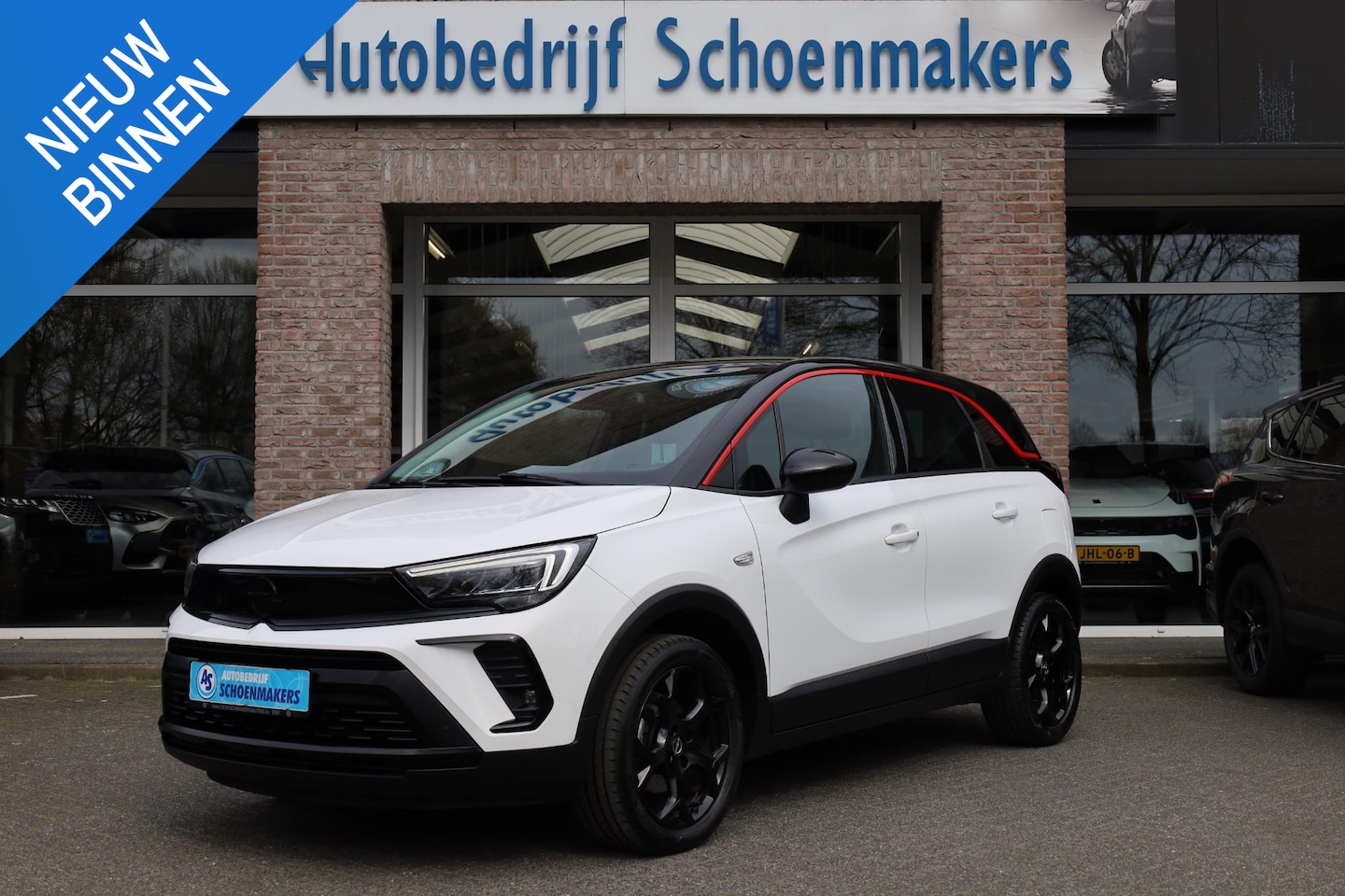 Opel Crossland - 1.2 Turbo GS Line LEER/ALCANTARA CARPLAY DAB NAVI PDC 17"LMV DUO-TONE! - AutoWereld.nl