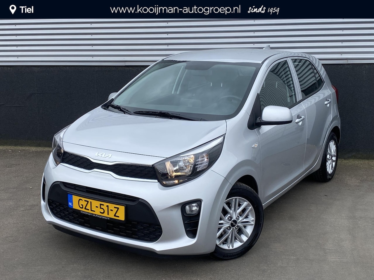 Kia Picanto - 1.0 DPi DynamicLine Apple Carplay en/of Android auto Navigatie, 1e eign. NL-auto, BTW-auto - AutoWereld.nl