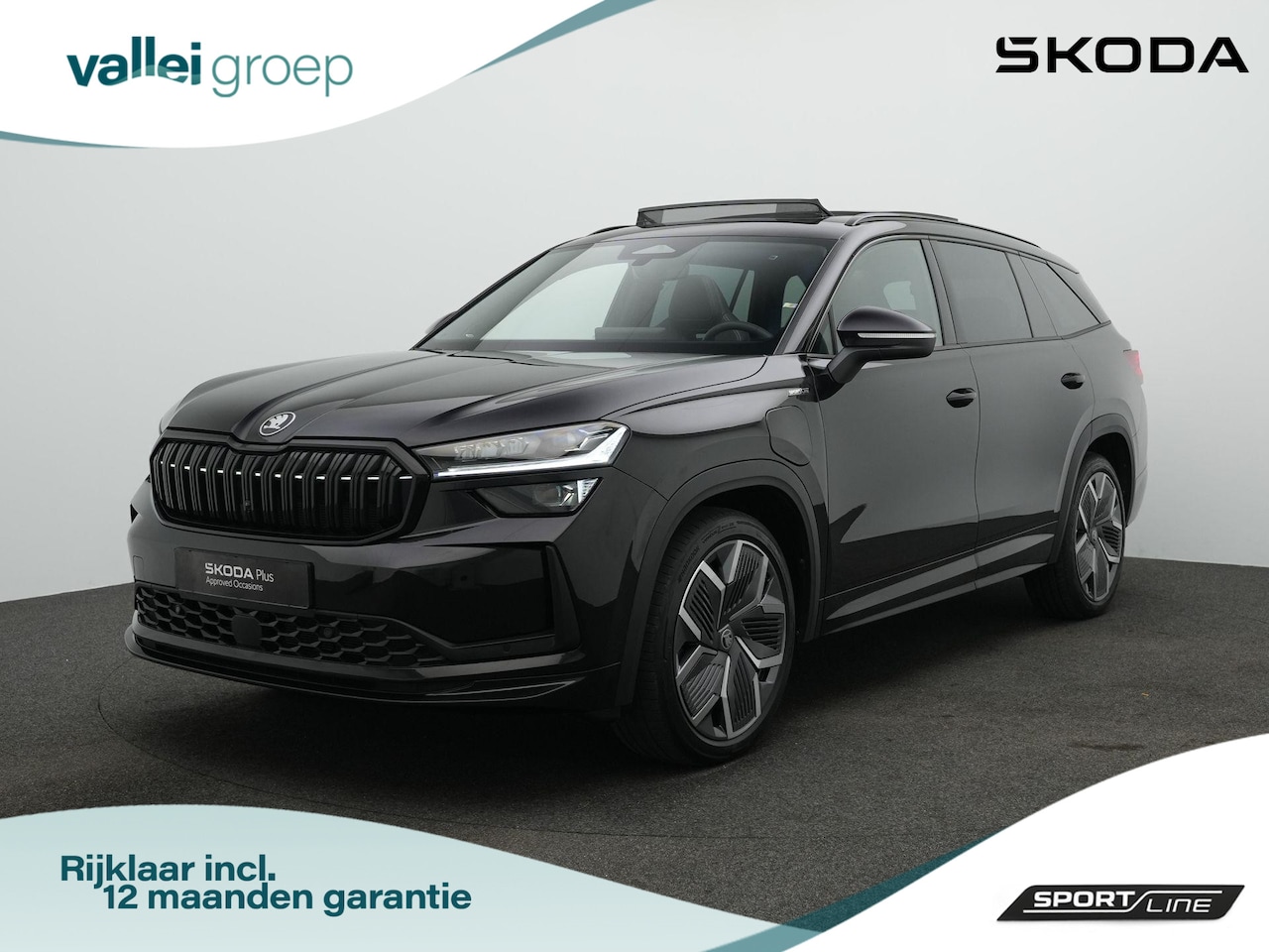 Skoda Kodiaq - 1.5 TSI PHEV 204 pk Sportline Business | Panoramadak | Trekhaak | Geheugenstoelen | Matrix - AutoWereld.nl