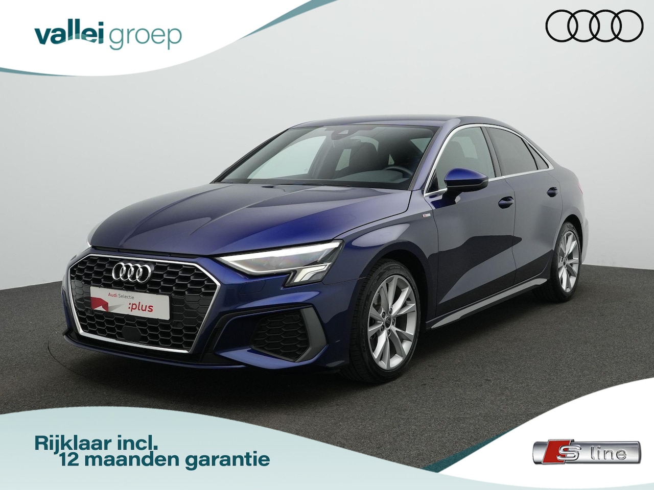 Audi A3 Limousine - 30 TFSI 110 pk S-tronic S edition / S-Line | Trekhaak | Achteruitrijcamera | Navigatie - AutoWereld.nl
