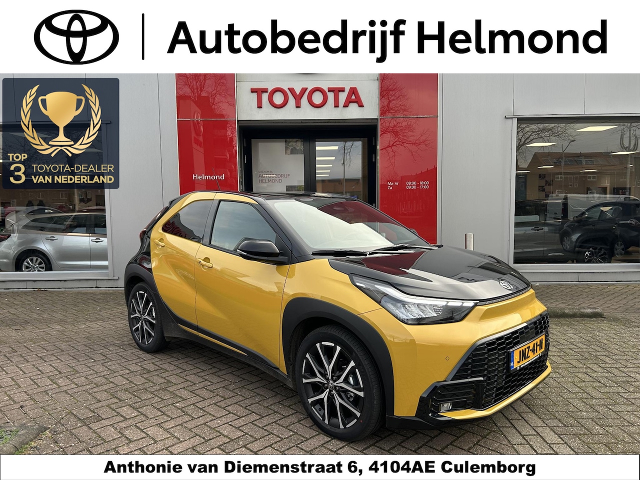 Toyota Aygo X - Hybrid 115 GR Sport GR onderstel | Sportiefste Aygo ooit | Stoelverwarming | JBL - AutoWereld.nl