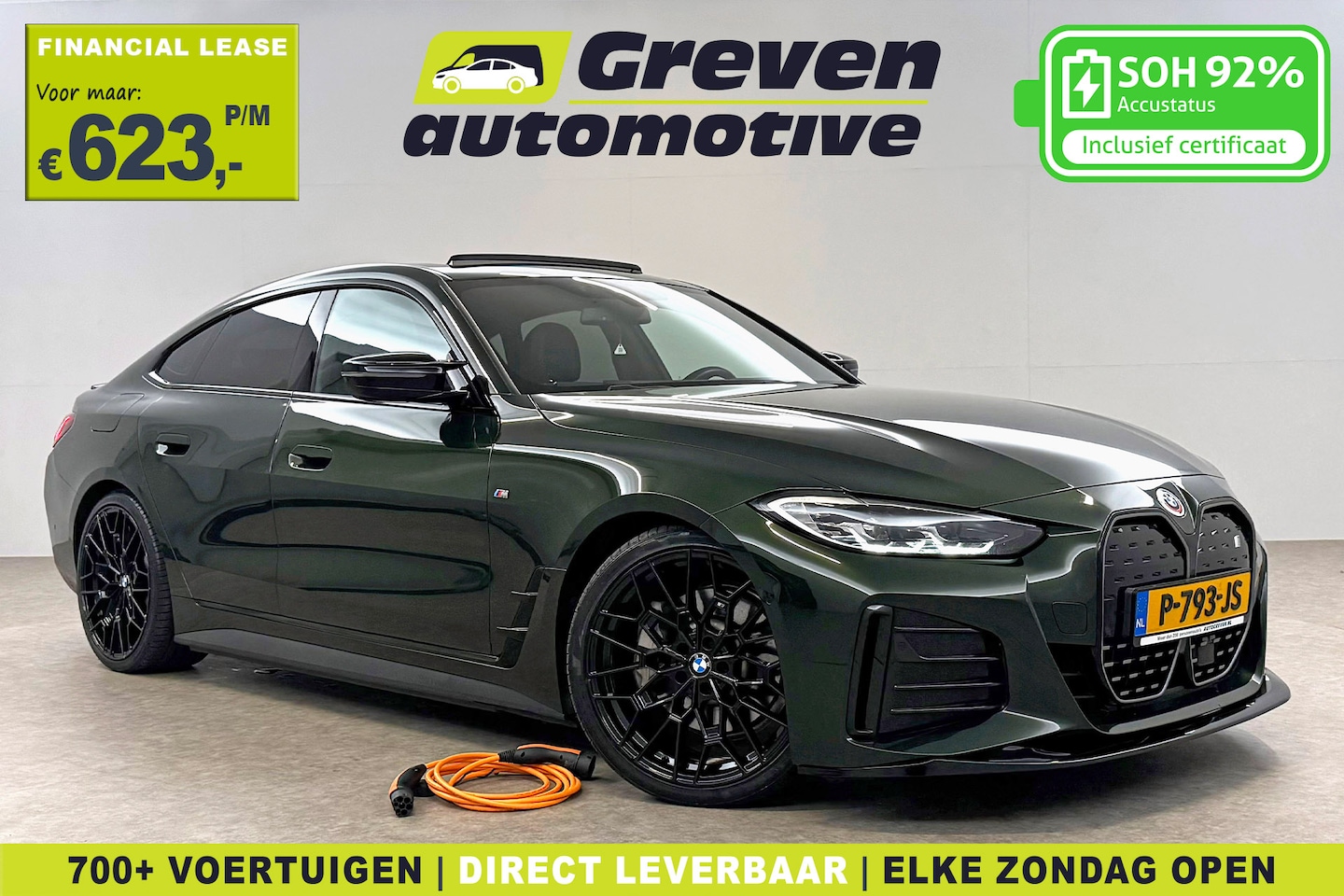 BMW i4 - eDrive40 84 kWh M-Sport | M-Performance kit | Pano | 20''LMV | Widescreen | BMW-LED | Snel - AutoWereld.nl