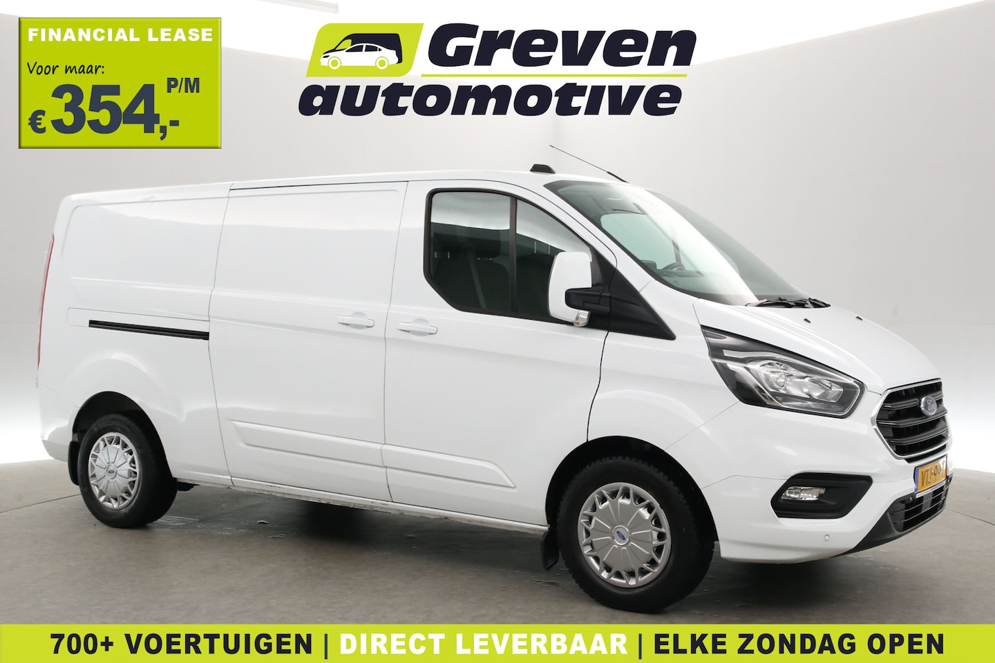 Ford Transit Custom - 2.0 TDCI L2H1 | 2800KG Trekgew. | Trekhaak | Airco | Cruise | Carplay | 3 Zits | Stoelverw - AutoWereld.nl