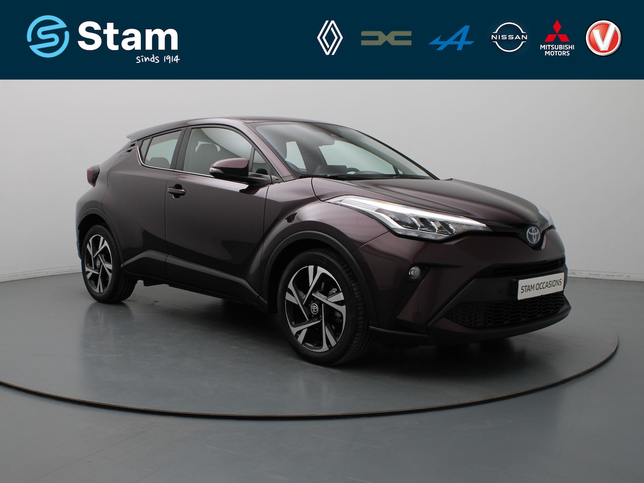 Toyota C-HR - 122pk Hybrid Dynamic Automaat Camera | Adapt. Cruise | Navi | Parkeersens. v+a - AutoWereld.nl