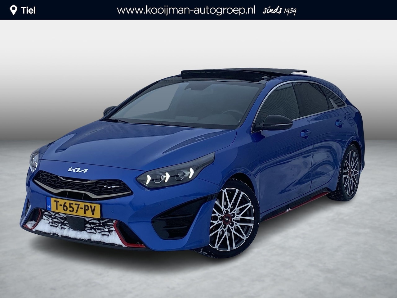 Kia Pro cee'd - 1.6 T-GDi GT Schuif-/kanteldak, Trekhaak, stoel- & stuurverwarming, navigatie, Apple CarPl - AutoWereld.nl
