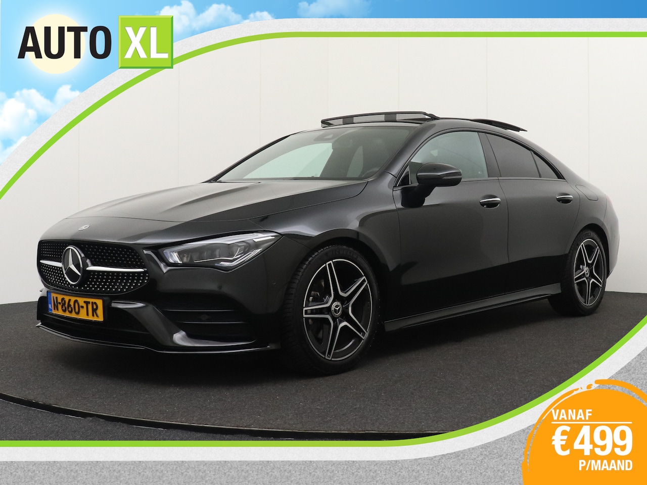 Mercedes-Benz CLA-Klasse - 180 Business Solution AMG Pano-dak Sfeerverlichting Cruise - AutoWereld.nl