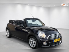 MINI Cabrio - 1.6 One Chili, airco, pdc, stoelverwarming, Iced Chocolate Brown, lichtmetaal, all season