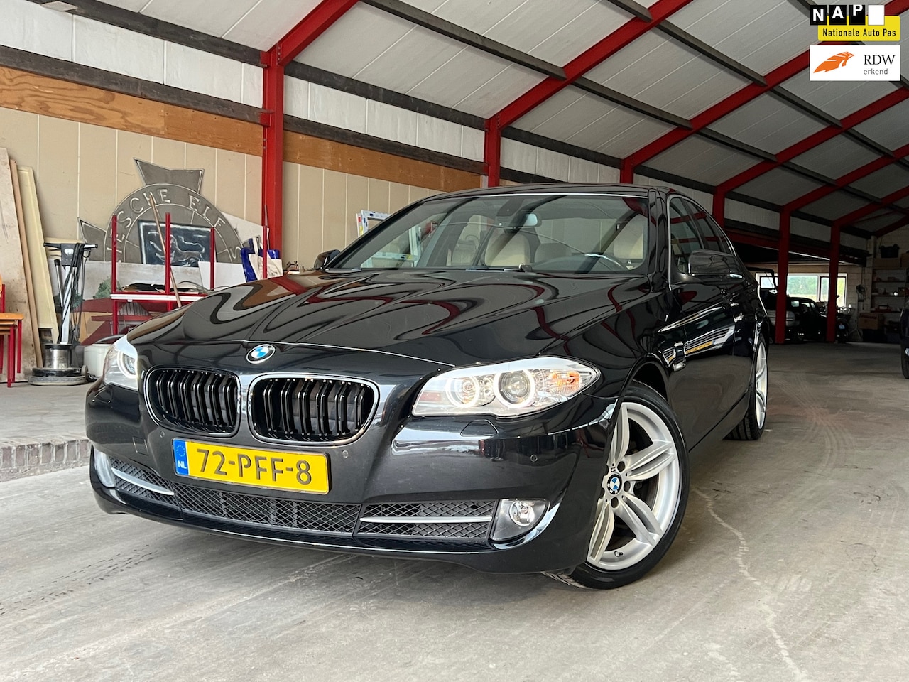 BMW 5-serie - 523i | Automaat + Cruise + Clima + Trekhaak Nu € 9.975,-!!! - AutoWereld.nl
