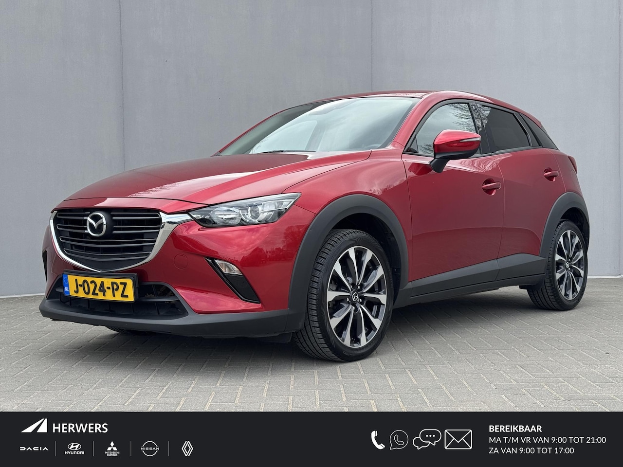 Mazda CX-3 - 2.0 SkyActiv-G 121 Sportive / All season banden / Stoelverwarming / 100% onderhouden / cru - AutoWereld.nl