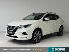 Nissan Qashqai - 1.3 DIG-T Tekna + | BOSE-Audiosysteem | 360° Camera | Panoramadak | Leder | Trekhaak