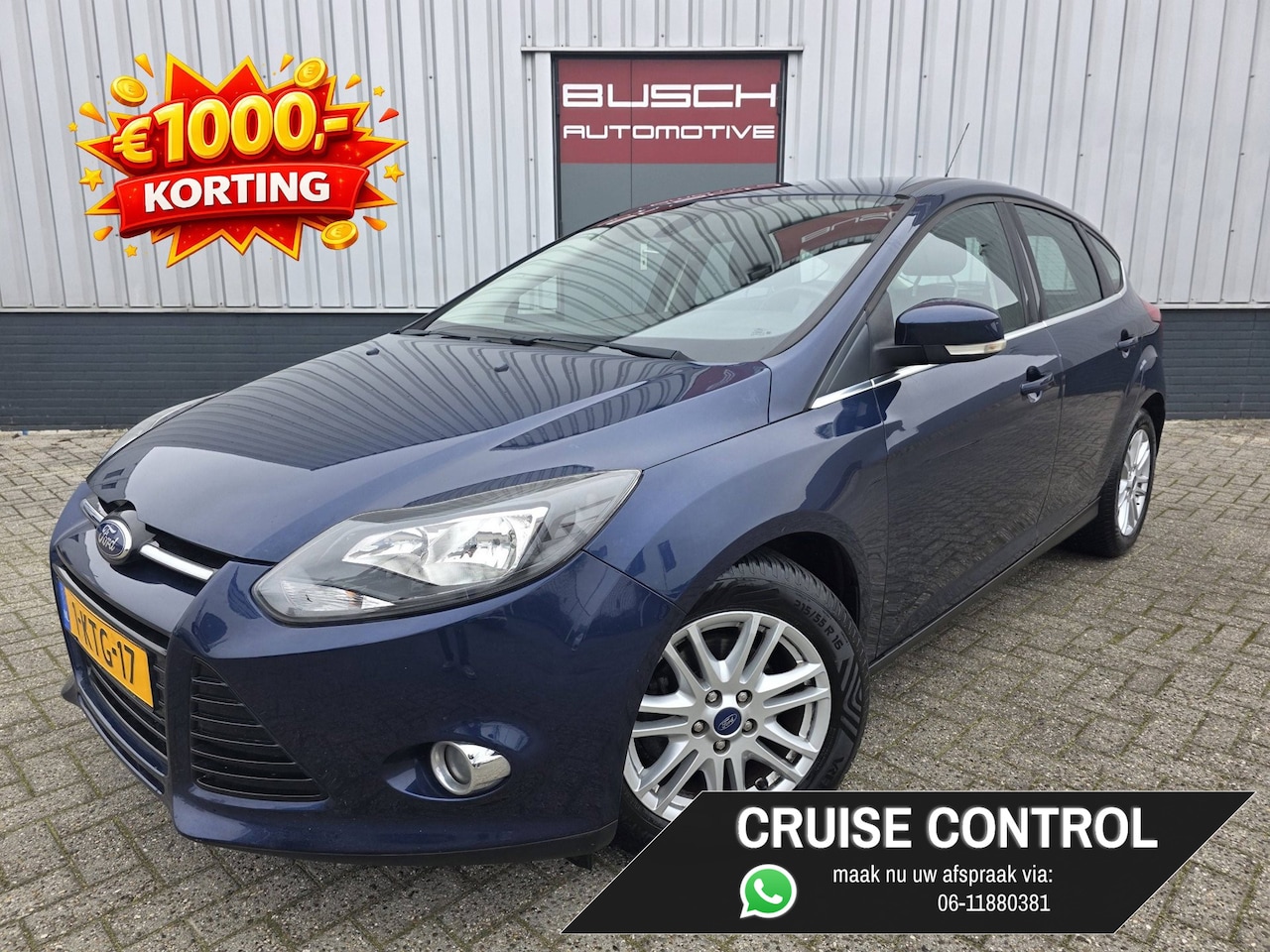 Ford Focus - 1.0 EcoBoost 5 deurs Titanium | TREKHAAK | ISOFIX | - AutoWereld.nl