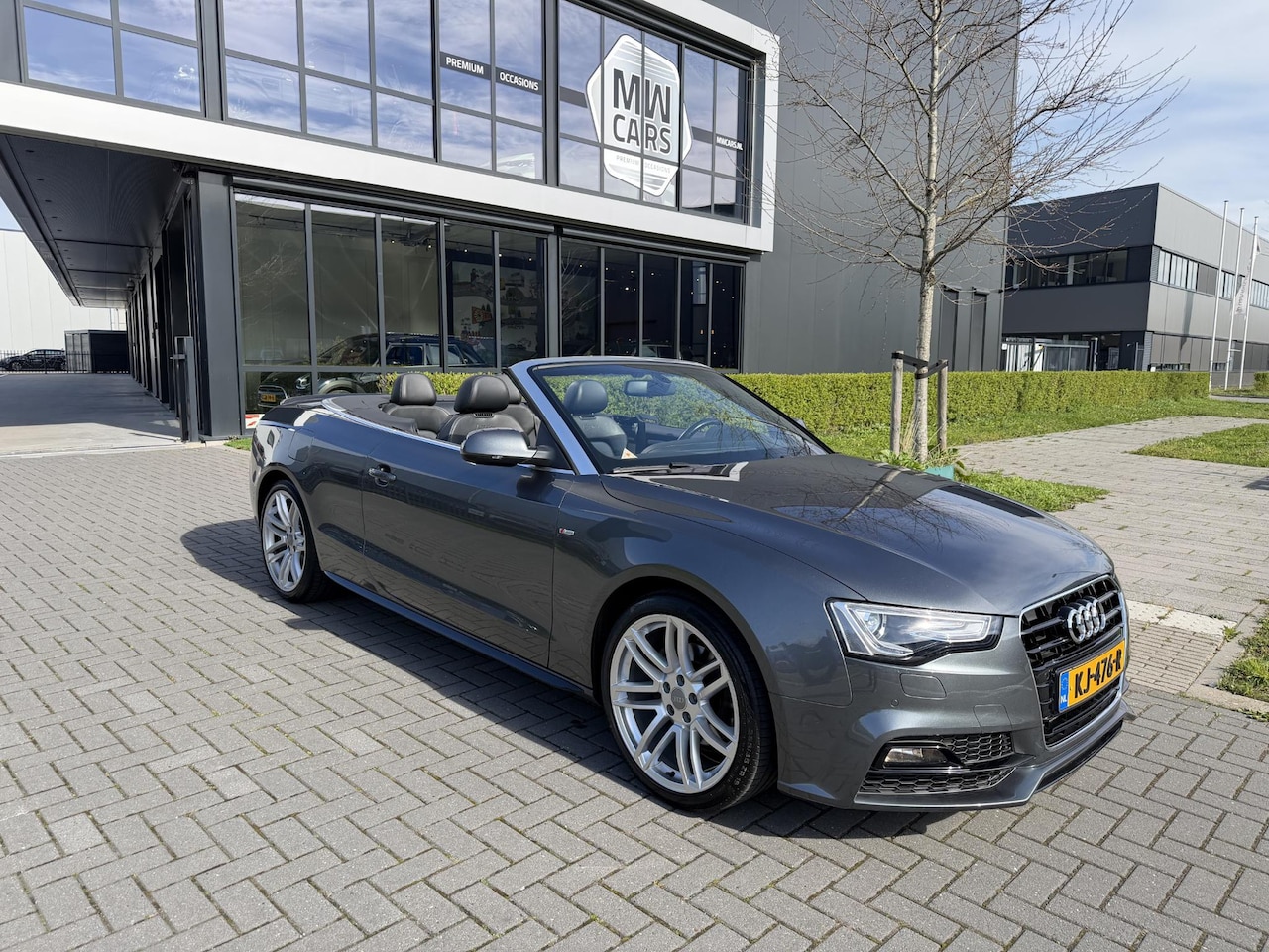 Audi A5 Cabriolet - 1.8 TFSI S-Line Leder, S-Line interieur, Nekverwarming - AutoWereld.nl