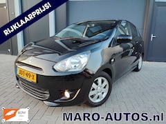 Mitsubishi Space Star - 1.2 Intense+ | Boekjes | 81 pk | 67dkm AIRCO | Stoelverw. | LM wielen | Privacyglass | Zee