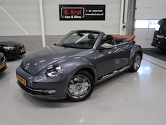 Volkswagen Beetle Cabriolet - 2.0 TSI Sport Karmann 220pk Automaat Leer/alcantara Airco-ecc Xenon Stoelverwarming 18 inc