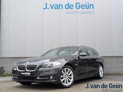 BMW 5-serie Touring - 520i High Executive |Org NL | Comfortstoelen | NAP | 18" | Leer | APK&OH Nieuw