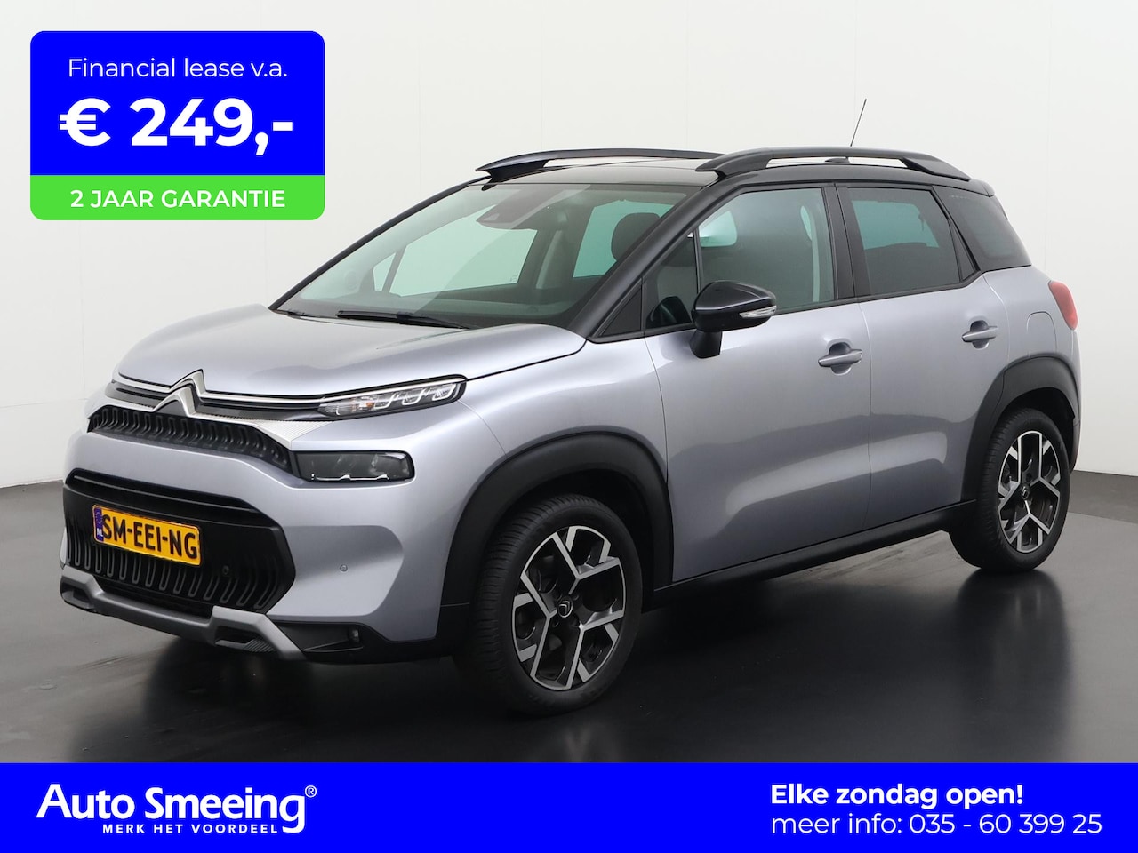 Citroën C3 Aircross - 1.2 PureTech Shine Automaat | Panoramadak | Zondag Open! - AutoWereld.nl