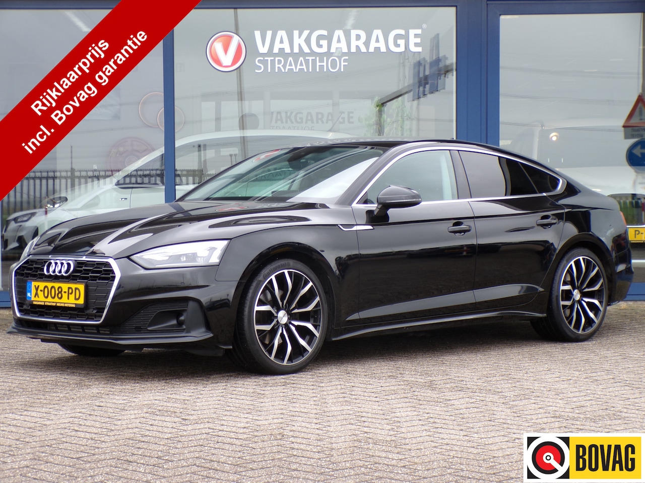 Audi A5 Sportback - 35 TFSI Pro Line 35 TFSI Pro Line, Trekhaak / Stoelverwarming / Sensoren V+A / Carplay + Android Auto / 19' - AutoWereld.nl