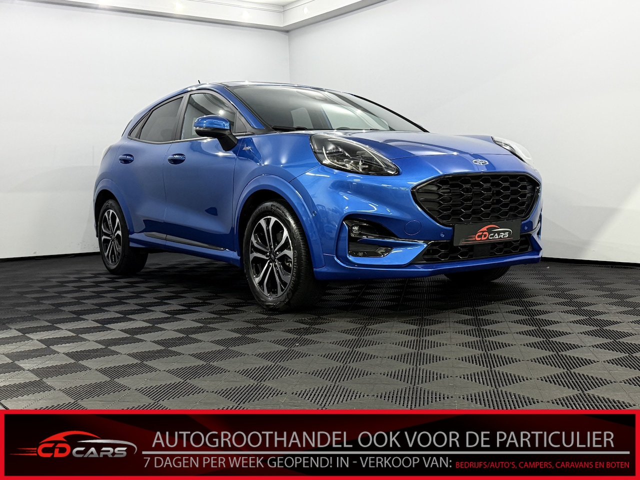 Ford Puma - 1.0 EcoBoost Hybrid ST-Line Camera, Navi, Winterpakket, Virtual desk, Keyless start, Cruis - AutoWereld.nl