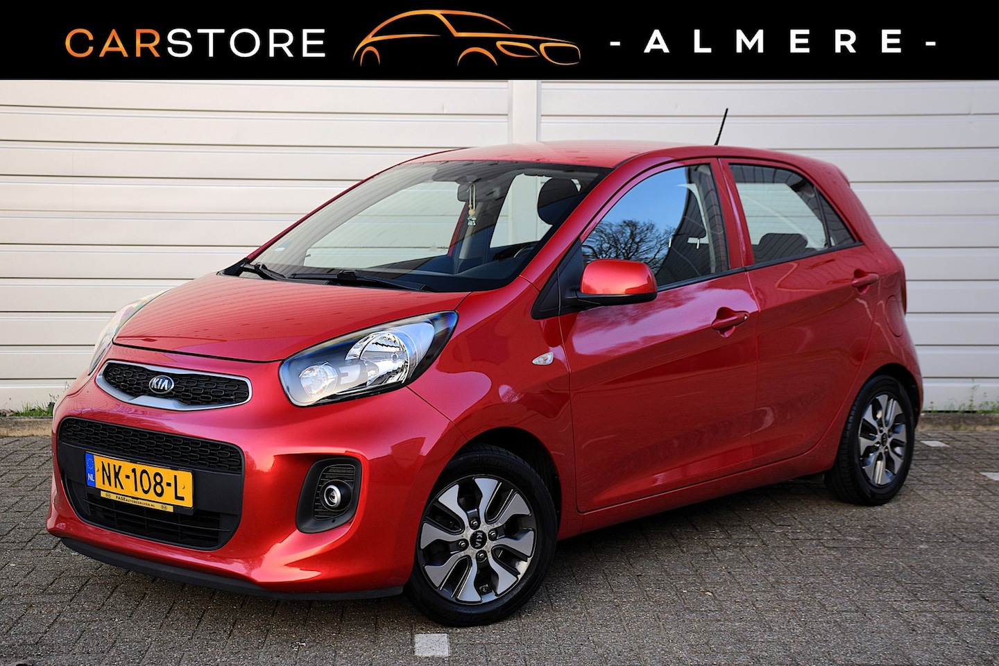 Kia Picanto - 1.0 CVVT EconomyPlusLine*2e eigenaar*89Dkm*5drs*Camera*Navi* - AutoWereld.nl