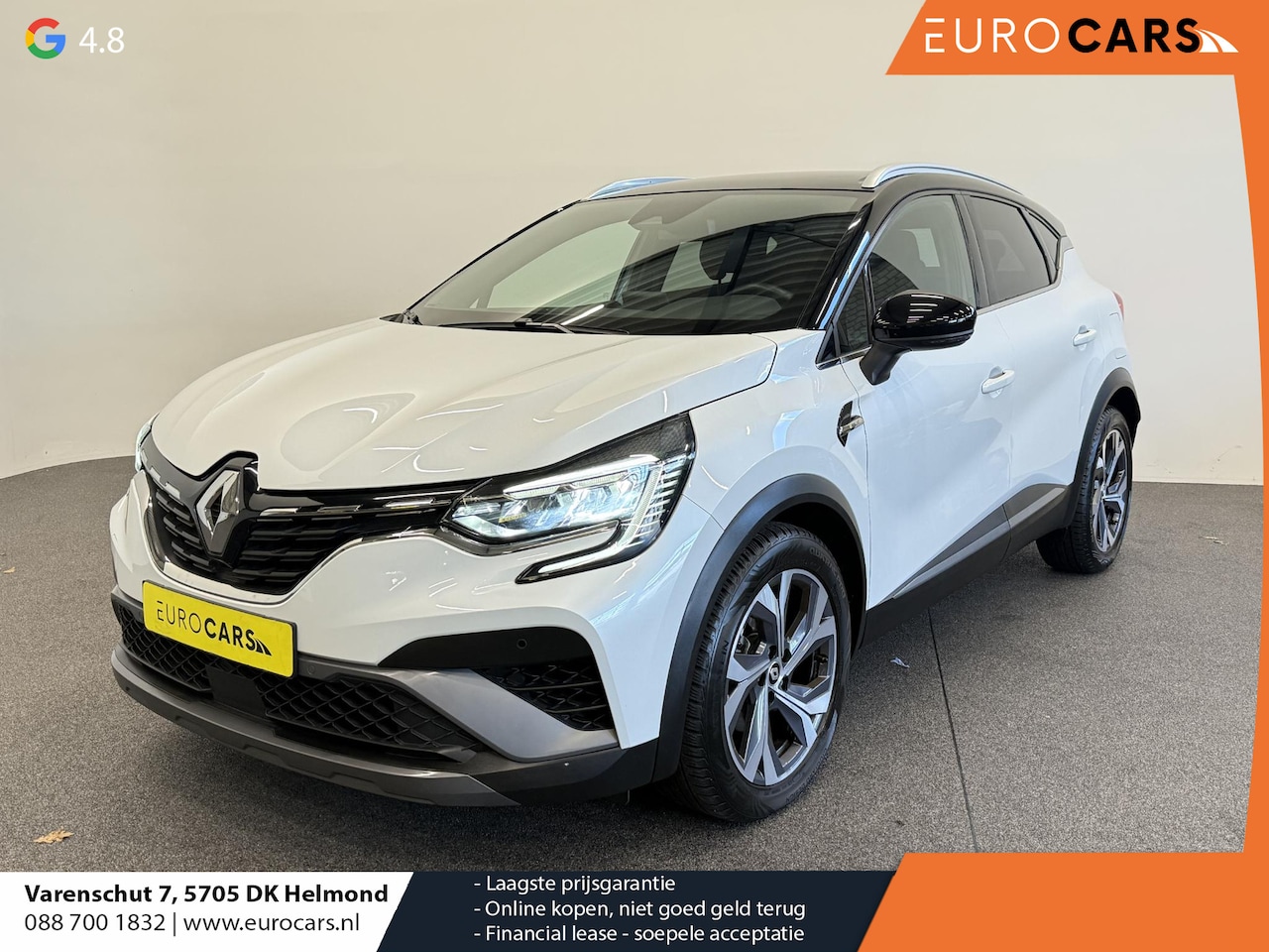 Renault Captur - 1.6 E-Tech Plug-in Hybrid 160 R.S. Line Airco ECC Navi Carplay PDC VA + Camera Cruise Cont - AutoWereld.nl