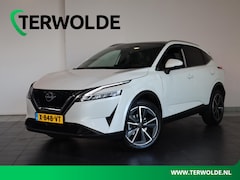 Nissan Qashqai - 1.3 MHEV Xtronic Tekna | AUTOMAAT | Panoramadak | Stoel-, Stuur- & Voorruitverw. | Trekhaa
