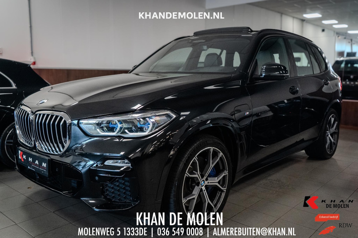 BMW X5 - xDrive45e Executive M-Sport Laser|Pano|Memory|360º|Leder|Luchtvering - AutoWereld.nl
