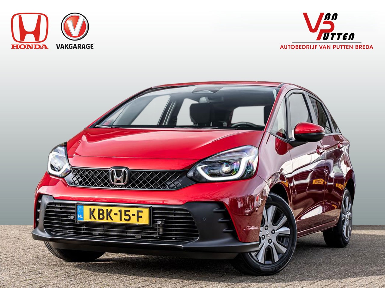 Honda Jazz - 1.5 Full Hybrid Elegance Automaat | 8 jaar garantie | Premium Crystal Red Metallic | Stoel - AutoWereld.nl
