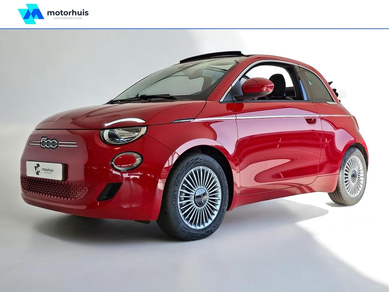 Fiat 500 C - 42kWh 118pk Aut CABRIO LMV CHROMEPAKKET CARPLAY - AutoWereld.nl
