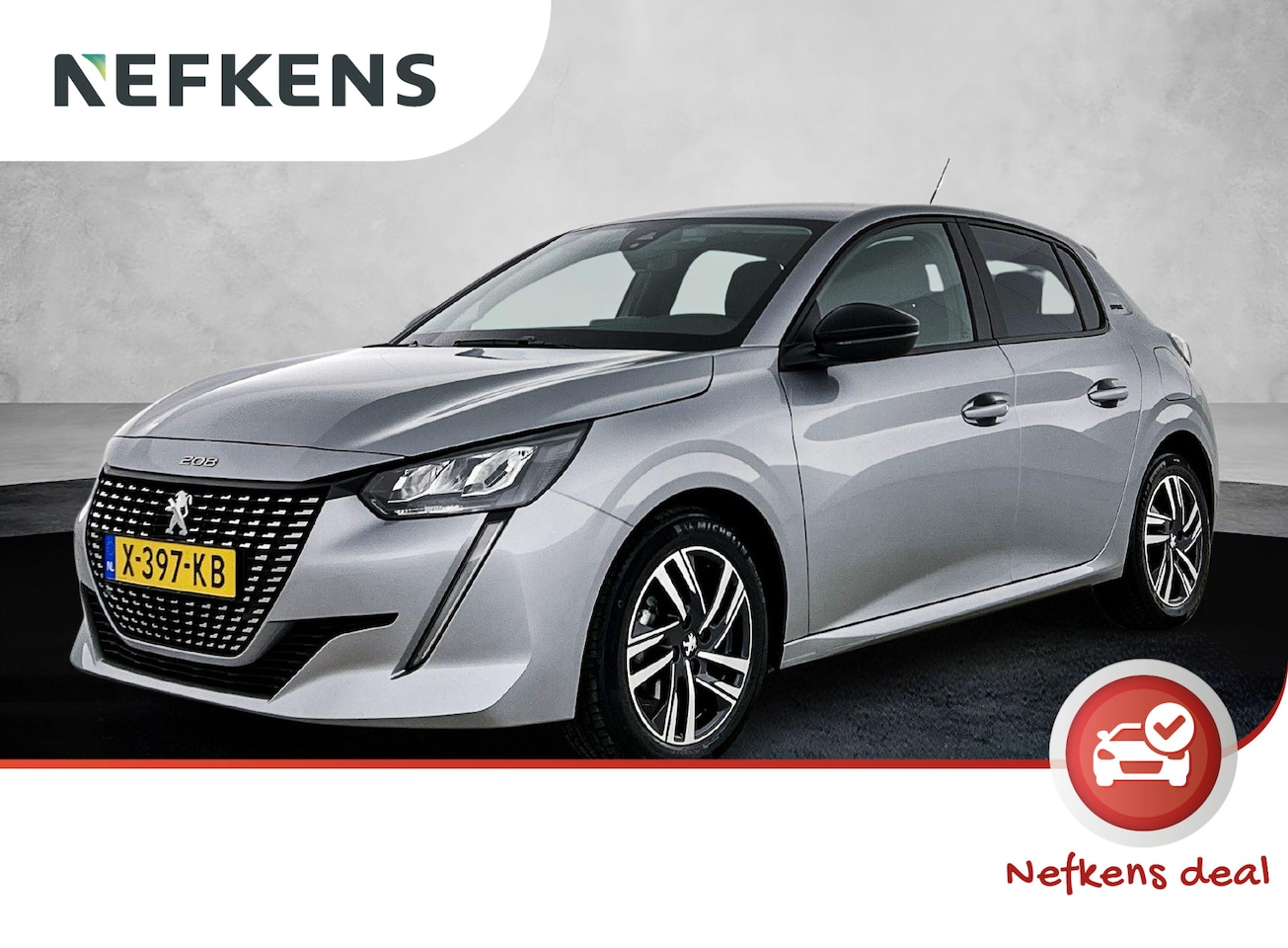 Peugeot 208 - Style 75pk | Lage kilometerstand! | Navigatie | Achteruitrijcamera | Airco | Cruise Contro - AutoWereld.nl