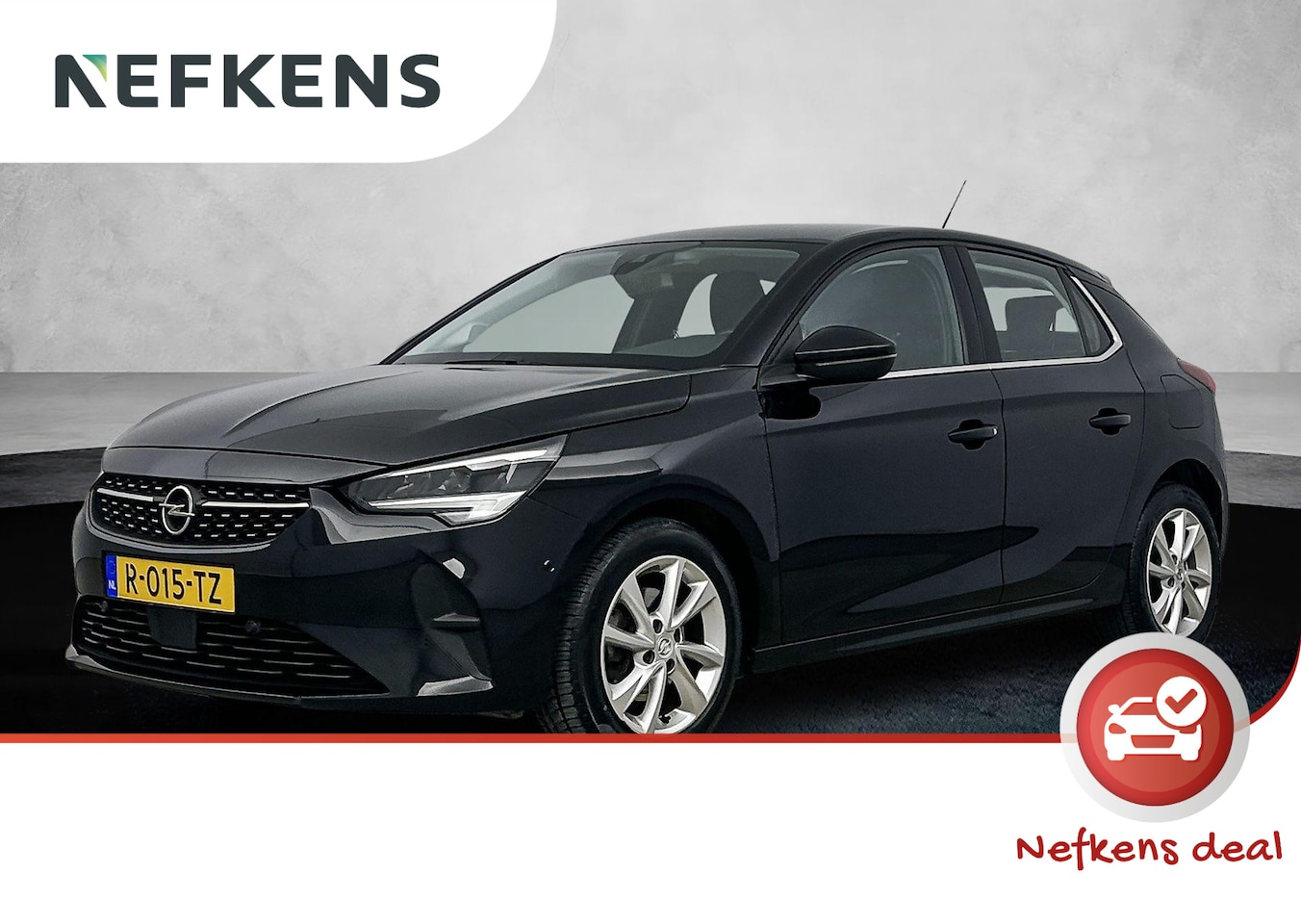 Opel Corsa - 100pk Elegance | 1ste eigenaar | Camera | Dodehoekdetectie | Armsteun | LEER/Stof | AppleC - AutoWereld.nl