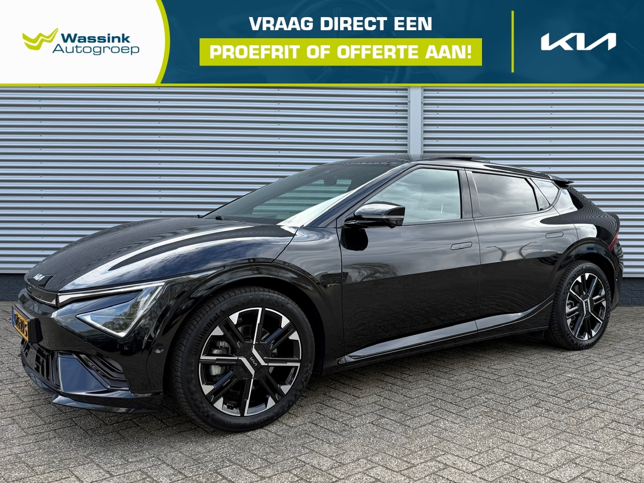 Kia EV6 - 84kWh 229pk RWD GT-Line | Stoelventilatie | Stoel/Stuurwielverwarming | 360 Camera | HUD | - AutoWereld.nl