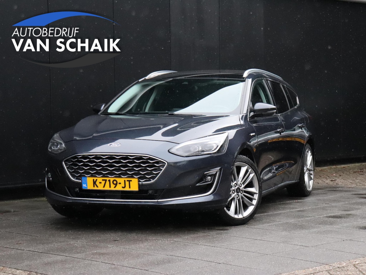 Ford Focus Wagon - 1.5 EcoBoost Vignale | LEDER | PANO-DAK | TREKHAAK | B&O | CAMERA | HEAD-UP | APPLE CARPLA - AutoWereld.nl