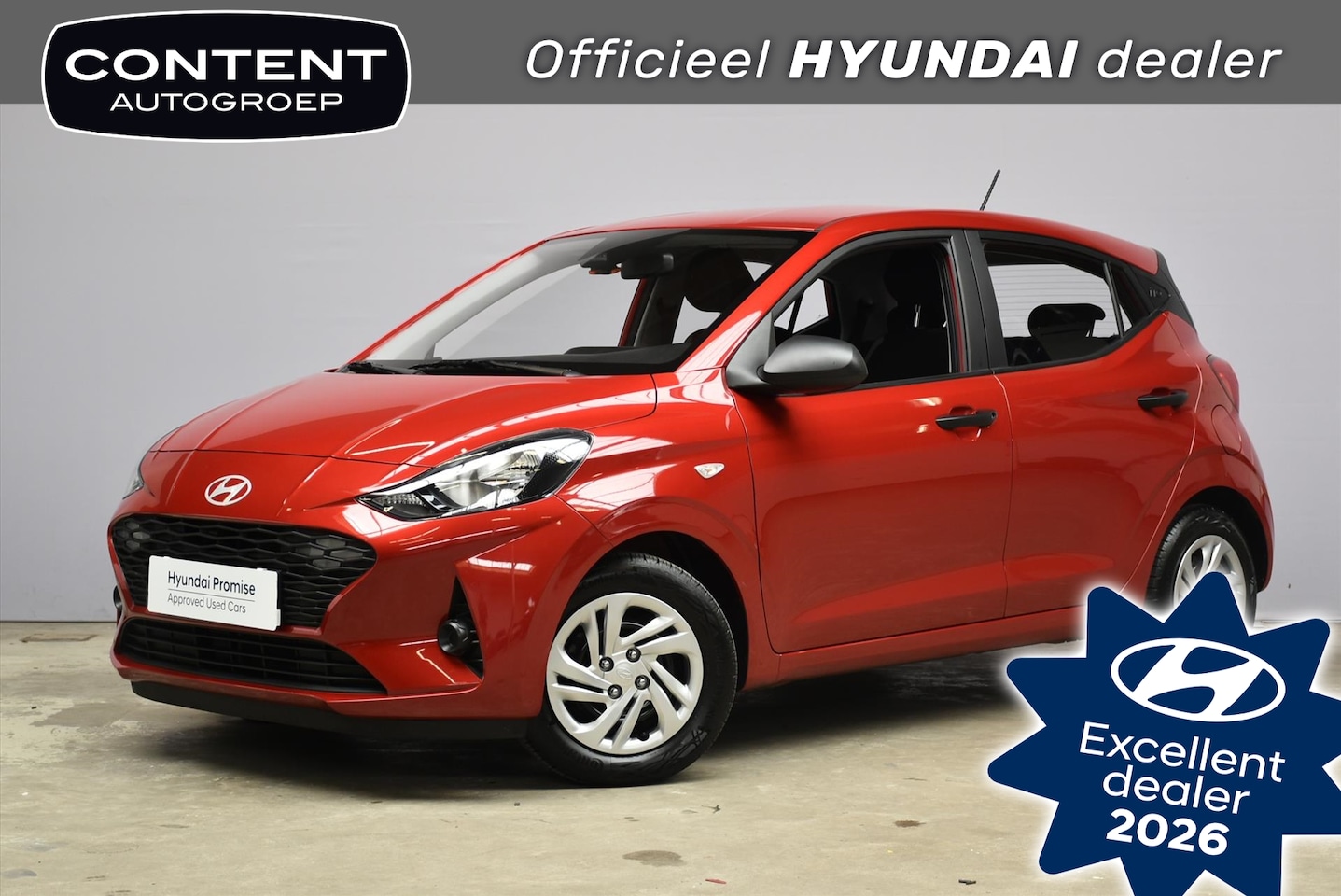 Hyundai i10 - 1.0i Comfort I Navi + Camera I Airco I Cruise contr. - AutoWereld.nl