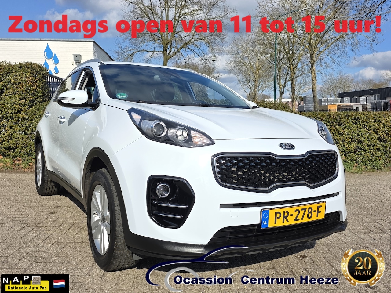 Kia Sportage - 1.6 GDI 1.6 GDI, 33dkm NAP! Camera! Carplay! APK 2-2027! Zondag OPEN! - AutoWereld.nl